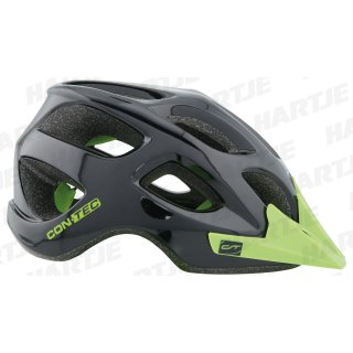 Helm CONTEC MTB "Rok.23" schwarz-neon-grün Gr. L 57-61 cm