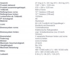 Vmax NEW VX4  E-Scooter VOLLGEFEDERT bis 100 Km *Reichweite 2.800W max, bis 150 Kg