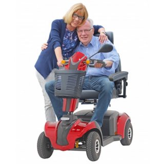 Elektromobil 6 Km/h BEGINNER HMV mit 10" Luftreifen Farbe WEISS mit Luftreifen