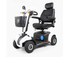 Elektromobil 6 Km/h BEGINNER HMV mit 10" Luftreifen Farbe WEISS mit Luftreifen