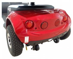 Elektromobil 6 Km/h BEGINNER HMV mit 10" Luftreifen Farbe WEISS mit Luftreifen