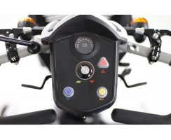 Elektromobil 6 Km/h BEGINNER HMV mit 10" Luftreifen Farbe WEISS mit Luftreifen