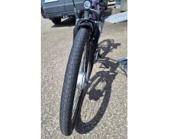 28" Pedelec SFM-Bikes DELUXE PLUS mit BFANG Mittelmotor 70Nm 418Wh (Bafang), bordeaux glänzend, RH45, FREILAUF