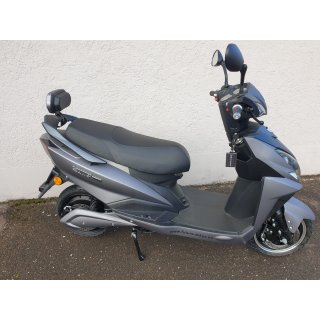 45 Km/h Elektroroller Futura Mod. FALCON Schwarz/Anthrazit "DOUBLE" 20Ah
