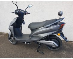 45 Km/h Elektroroller Futura Mod. FALCON Schwarz/Anthrazit "DOUBLE" 20Ah