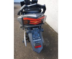 45 Km/h Elektroroller Futura Mod. FALCON Schwarz/Anthrazit "DOUBLE" 20Ah