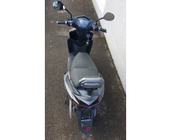 45 Km/h Elektroroller Futura Mod. FALCON Schwarz/Anthrazit "DOUBLE" 20Ah