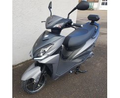 45 Km/h Elektroroller Futura Mod. FALCON Schwarz/Anthrazit "DOUBLE" 20Ah