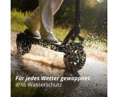 Vmax VX2 GEAR "50 Km" E-Scooter bis 50 Km *Reichweite 1.400W max., bis 130 Kg, 48V 10,4Ah Akku - bis 38% Steigfähigkeit