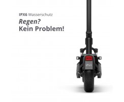 Vmax VX2 GEAR "50 Km" E-Scooter bis 50 Km *Reichweite 1.400W max., bis 130 Kg, 48V 10,4Ah Akku - bis 38% Steigfähigkeit