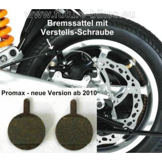 Bremsklötze "PROMAX" für FII, FIII, Max II & Oliver500