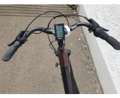 28" Pedelec SFM-Bikes PREMIUM PLUS 3.0 Mittelmotor 90Nm 522Wh RH45 8-G Rücktritt Aubergine matt