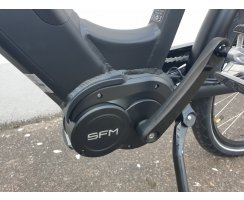 28" Pedelec SFM-Bikes PREMIUM PLUS 3.0 Mittelmotor 90Nm 522Wh RH45 8-G Rücktritt Schwarz matt